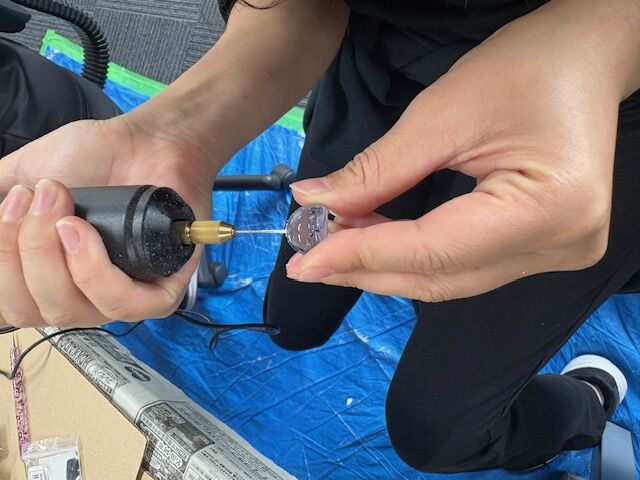 海の生き物シリーズの目印チャームの作成