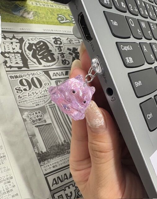 目印チャームが可愛いです！