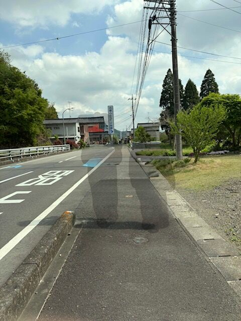 暑い中でのポスティング作業