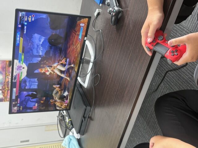 B型事業所ではeスポーツの練習を行いました。