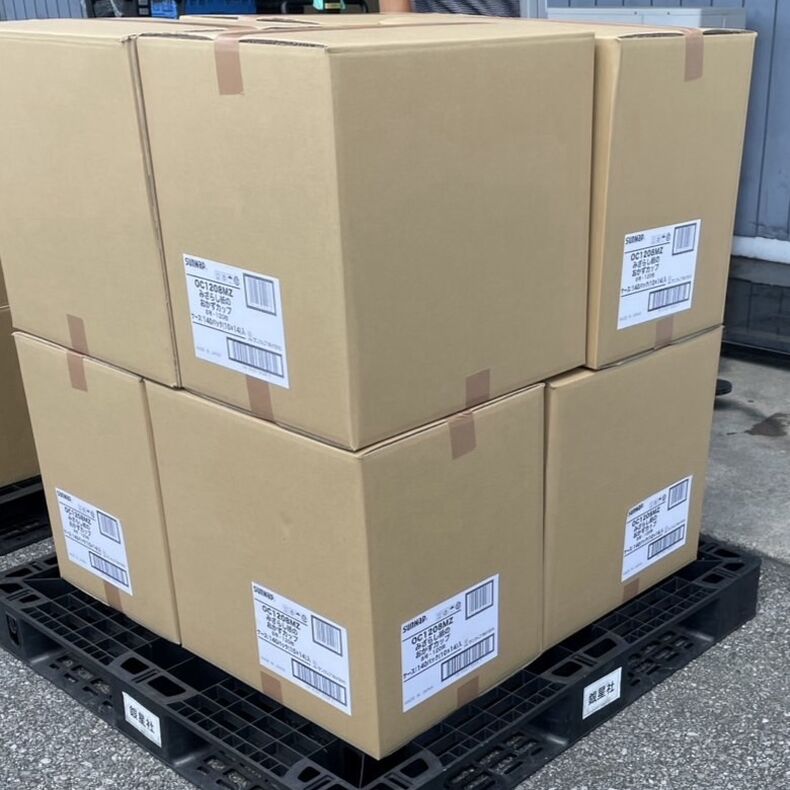 画像19102：出荷準備は支援員との確認作業